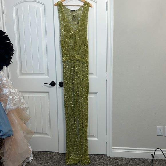 retrofete Nirvana Jumpsuit in Pistachio - Picture 9 of 15